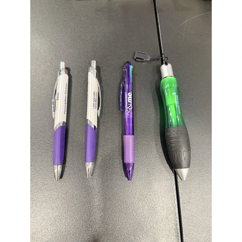 4 Pens Drug Rep Pharmaceutical Promo AstraZeneca - AZ and Me